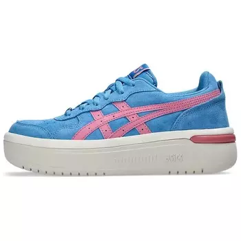 Кроссовки Asics JAPAN S Skateboarding Shoes Unisex Low-top Blue/White/Pink, синий/белый/розовый