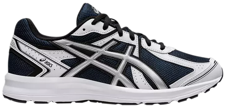 Кроссовки ASICS Jog 100S 2E Wide 'Navy Pure Silver', синий