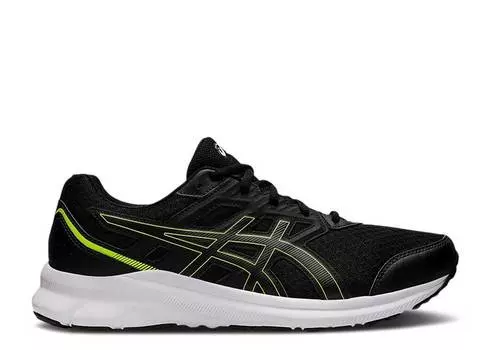 Кроссовки ASICS JOLT 3 'BLACK HAZARD GREEN', черный