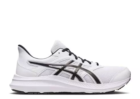 Кроссовки ASICS Jolt 4 Extra Wide 'White Black', белый