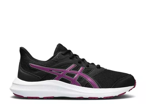 Кроссовки ASICS Jolt 4 Gs 'Black Blackberry', черный