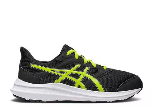 Кроссовки ASICS JOLT 4 GS 'BLACK LIME ZEST', черный