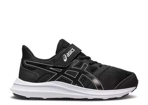 Кроссовки ASICS JOLT 4 PS 'BLACK WHITE', черный