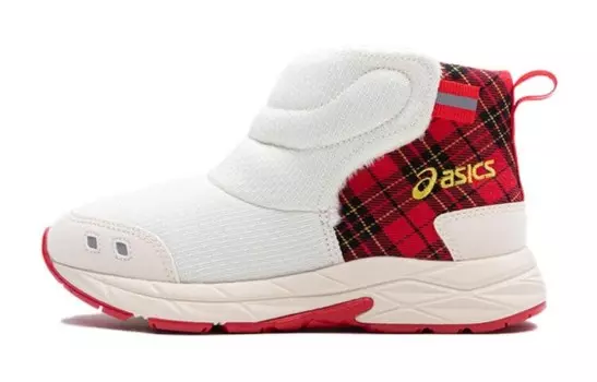 Кроссовки Asics Kids Lifestyle Shoes Kids, белый/красный