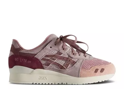 Кроссовки ASICS Kith X Gel Lyte 3 '07 'By Invitation Only - Blush', розовый