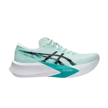 Кроссовки ASICS Magic Speed 4 Wide Soothing Sea Black, бирюзовый