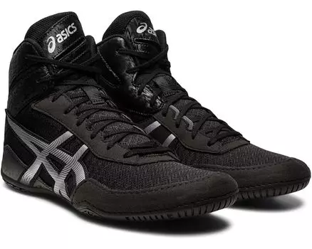 Кроссовки ASICS Matcontrol 3 Wrestling Shoe, цвет Black/Pure Silver