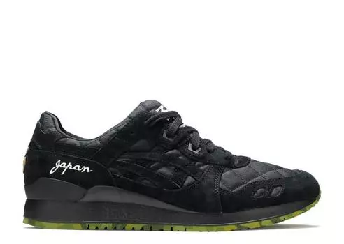 Кроссовки ASICS MITA SNEAKERS X BEAMS X GEL LYTE 3 'SOUVENIR JACKET', черный