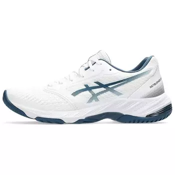 Кроссовки Asics Netburner Ballistic FF 3 Training Shoes Unisex Low-top White/Vintage Indigo Blue, белый/синий