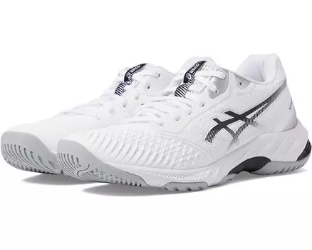 Кроссовки ASICS Netburner Ballistic FF 3 Volleyball Shoe, цвет White/Black