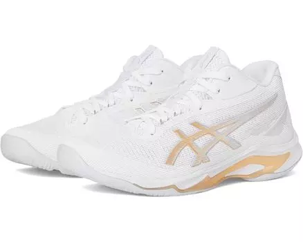 Кроссовки ASICS Netburner Ballistic FF MT 4, цвет White/Champagne