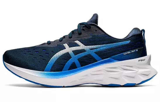 Кроссовки Asics Novablast 2 French Blue Pure Silver