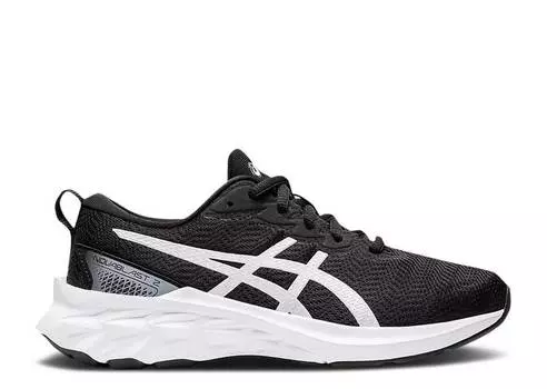 Кроссовки ASICS NOVABLAST 2 GS 'BLACK WHITE', черный