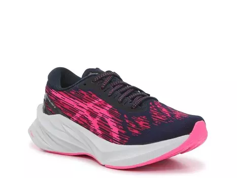 Кроссовки Asics Novablast 3, темно-синий/ярко-розовый/серый