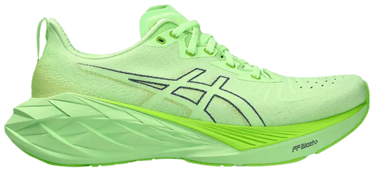 Кроссовки ASICS Novablast 4 'Illuminate Green', зеленый