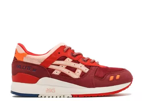 Кроссовки ASICS Ronnie Fieg X Gel Lyte 3 'Volcano 2.0', красный