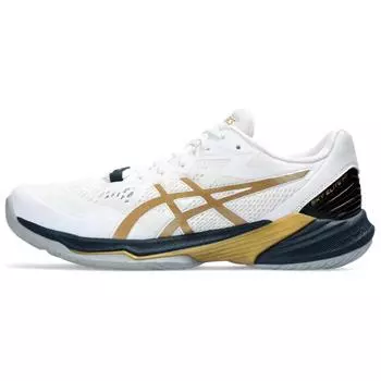 Кроссовки Asics Sky Elite FF Мужчины, White/Black/Gold