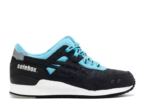 Кроссовки ASICS Solebox X Gel Lyte 3 'Blue Carpenter Bee', черный