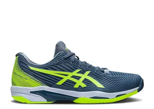 Кроссовки ASICS Solution Speed Ff 2 'Steel Blue Hazard Green', синий