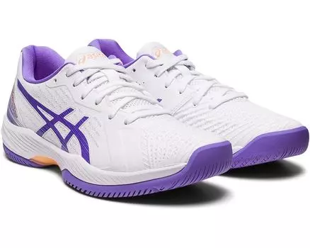 Кроссовки ASICS Solution Swift FF Tennis Shoe, цвет White/Amethyst
