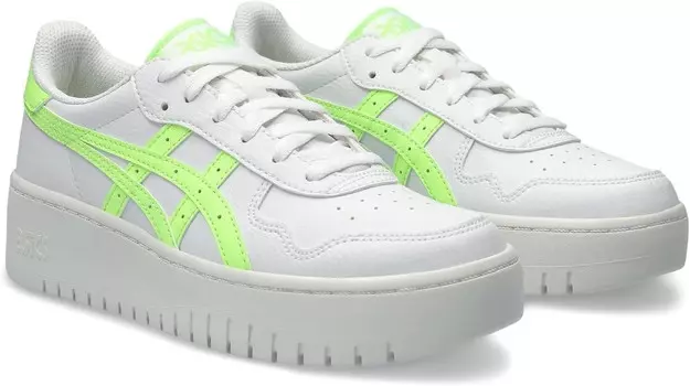 Кроссовки ASICS Sportstyle Japan S PF, цвет White/Illuminate Green