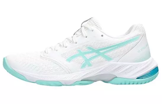 Кроссовки Asics унисекс, White/Blue Green