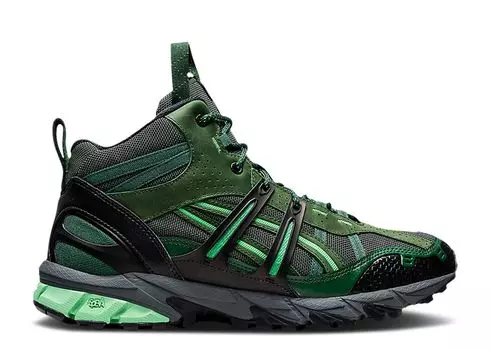 Кроссовки ASICS Us2-S Gel Sonoma 15-50 Mt 'Evergreen Anthracite', зеленый