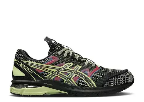 Кроссовки ASICS Us4-S Gel Terrain 'Black Neon Lime', черный