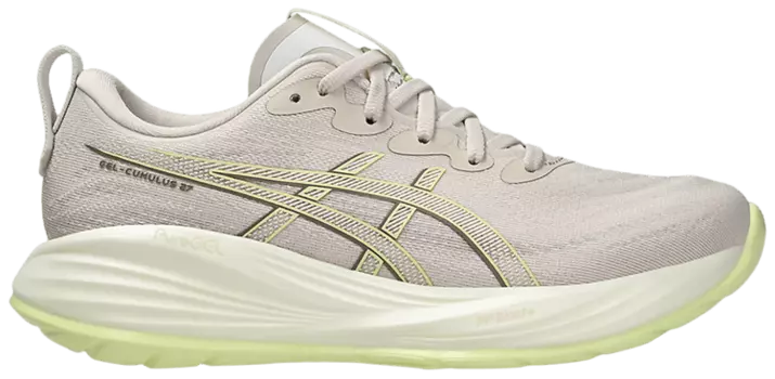 Кроссовки ASICS Wmns Gel Cumulus 27 Wide 'Mineral Beige Huddle Yellow', кремовый