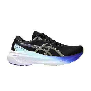 Кроссовки ASICS Wmns Gel Kayano 30 'Black Blue Glow Yellow', черный