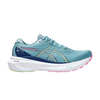 Кроссовки ASICS Wmns Gel Kayano 30 'Gris Blue Lime Green', синий