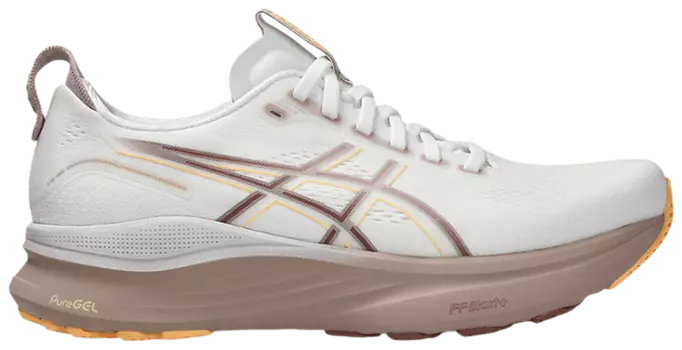 Кроссовки ASICS Wmns Gel Kayano 32 Wide 'White Taupe Orange Glow', белый
