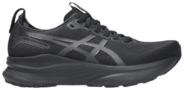 Кроссовки ASICS Wmns Gel Kayano 32 Wide 'Black Graphite Grey', черный