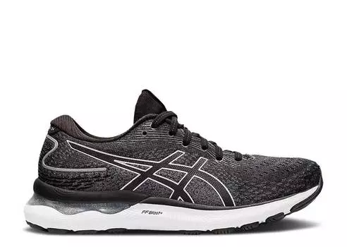 Кроссовки ASICS WMNS GEL NIMBUS 24 WIDE 'BLACK WHITE', черный
