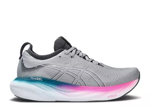 Кроссовки ASICS Wmns Gel Nimbus 25 'Sheet Rock Pink Rave', серый