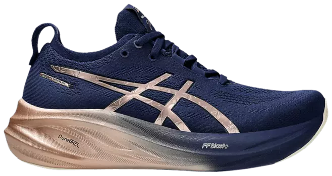 Кроссовки ASICS Wmns Gel Nimbus 26 Platinum 'Blue Expanse Rose Gold', синий