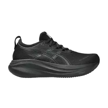 Кроссовки ASICS Wmns Gel Nimbus 27 Black Graphite Grey, черный