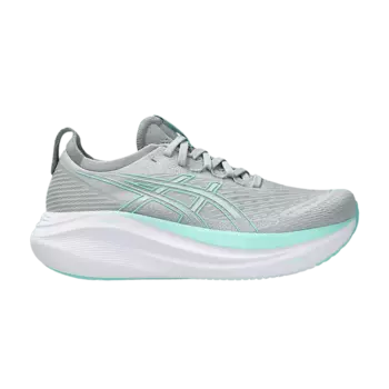 Кроссовки ASICS Wmns Gel Nimbus 27 'Piedmont Grey Illuminate Mint', серый