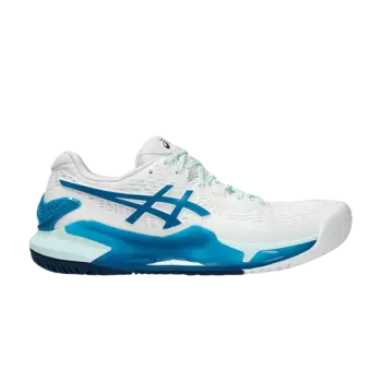 Кроссовки ASICS Wmns Gel Resolution 9 'White Teal Blue', белый