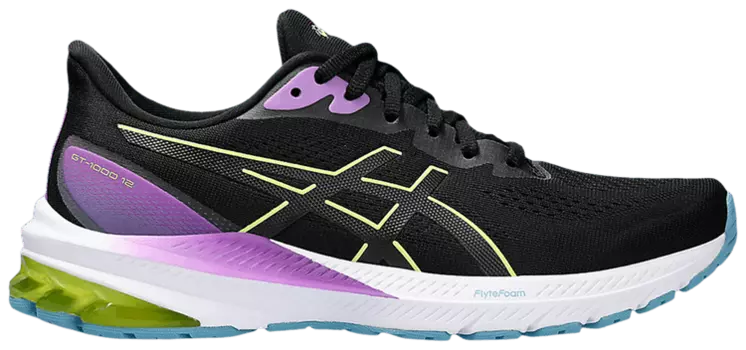Кроссовки ASICS Wmns GT 1000 12 'Black Grape', черный