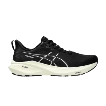 Кроссовки ASICS Wmns GT 2000 13 Wide 'Black White', черный