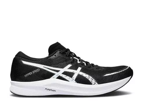 Кроссовки ASICS WMNS HYPER SPEED 3 'BLACK WHITE', черный
