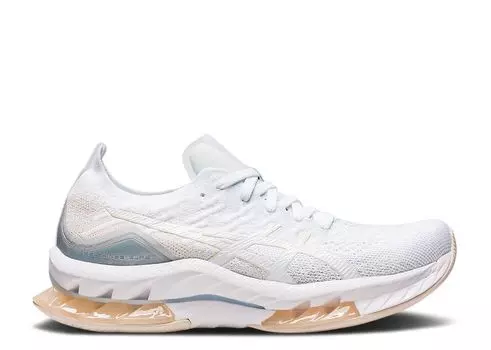 Кроссовки ASICS Wmns Kinsei Blast 'White Mineral Beige', белый