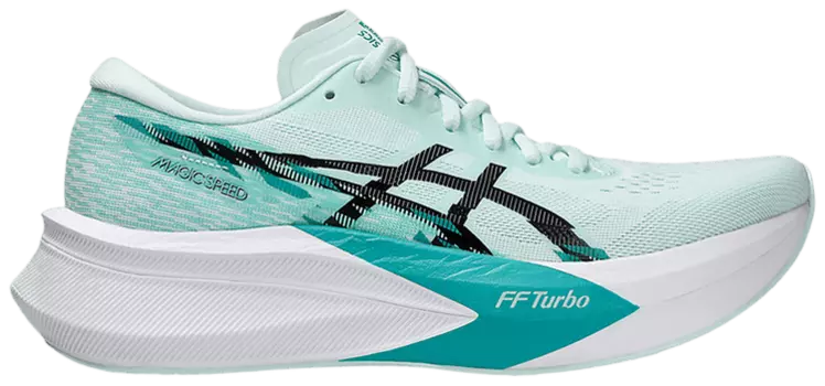 Кроссовки ASICS Wmns Magic Speed 4 'Soothing Sea Black', бирюзовый