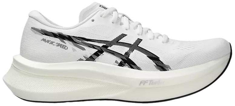 Кроссовки ASICS Wmns Magic Speed 4 'White Black', белый
