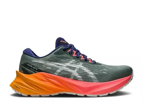 Кроссовки ASICS Wmns Novablast 3 Tr 'Nature Bathing - Papaya', серый