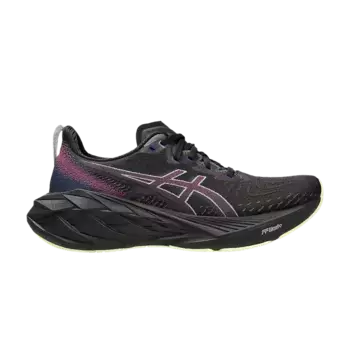 Кроссовки ASICS Wmns NovaBlast 4 Black Blue Expanse, черный