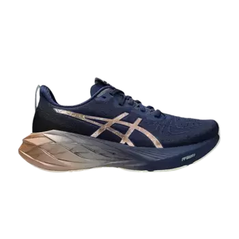 Кроссовки ASICS Wmns Novablast 4 Platinum Blue Expanse Rose Gold, синий