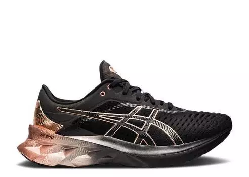 Кроссовки ASICS WMNS NOVABLAST 'BLACK ROSE GOLD', черный