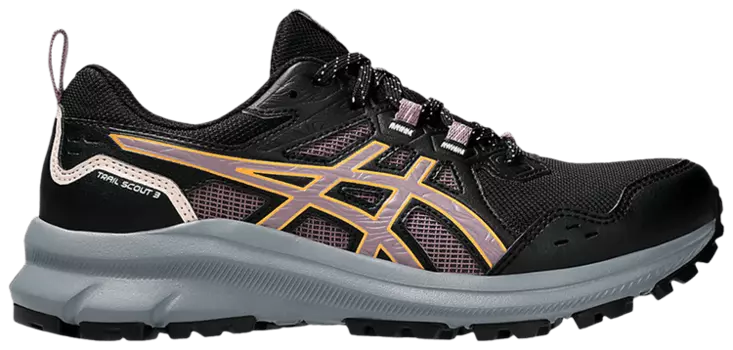Кроссовки ASICS Wmns Trail Scout 3 'Black Dusty Mauve', черный